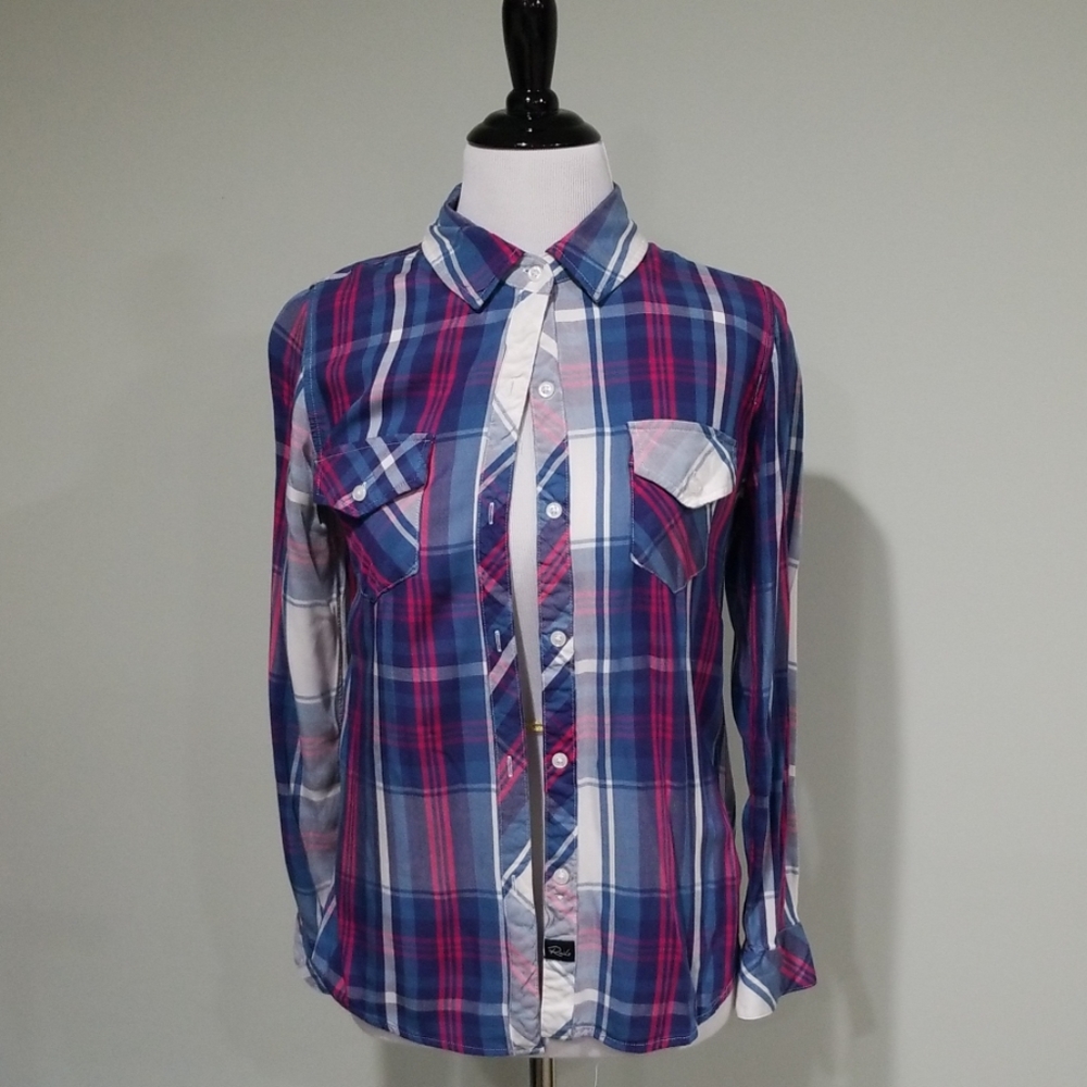 Rails button up long sleeve shirt